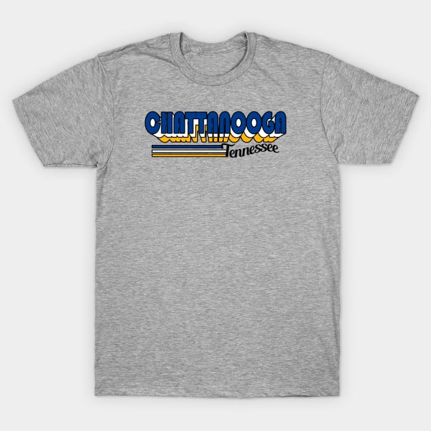 Chattanooga - Retro T-Shirt by BigOrangeShirtShop